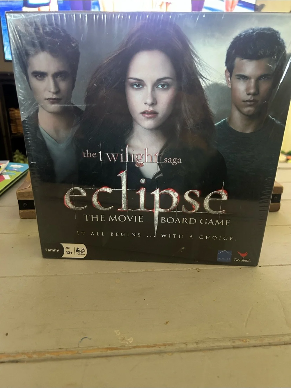 NEW IN PLASTIC Eclipse: The Twilight Saga Movie Board Game - Black 2010